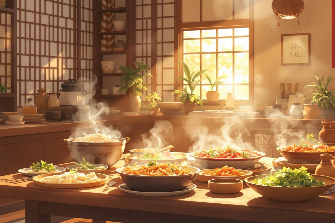 AI漫剧看片 美食物语分类 - 用美食串联起的温暖人生